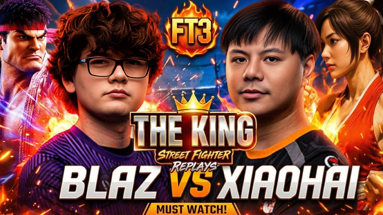 🔥 SF6 ▰ BLAZ (Ryu) vs XIAOHAI (Mai) ▰ Street Fighter 6 | High-Level Set 🔥