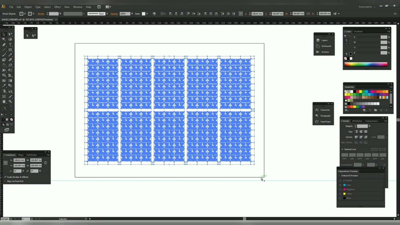output setting for offset printing output