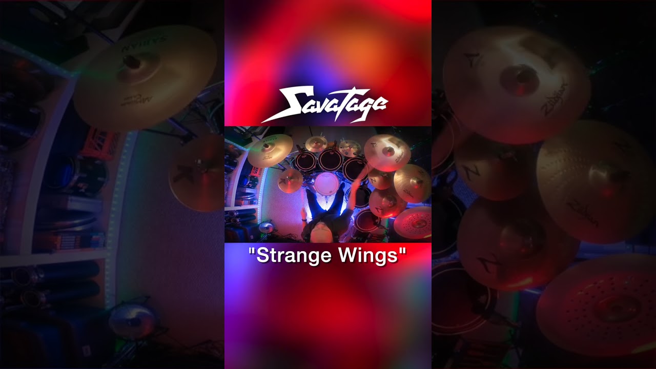 🔥Drum Cover of "Strange Wings" by SAVATAGE 