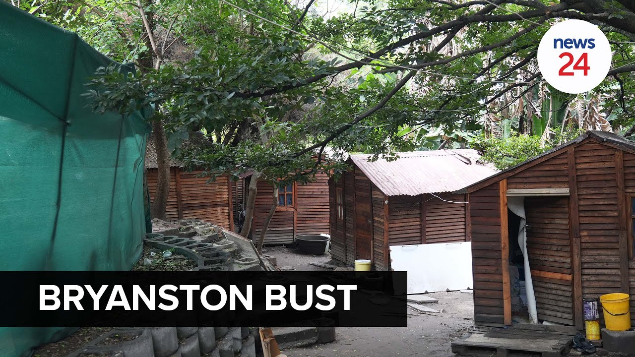 WATCH | Inside the hijacked Bryanston mansion hiding a 'pretty shocking' informal settlement