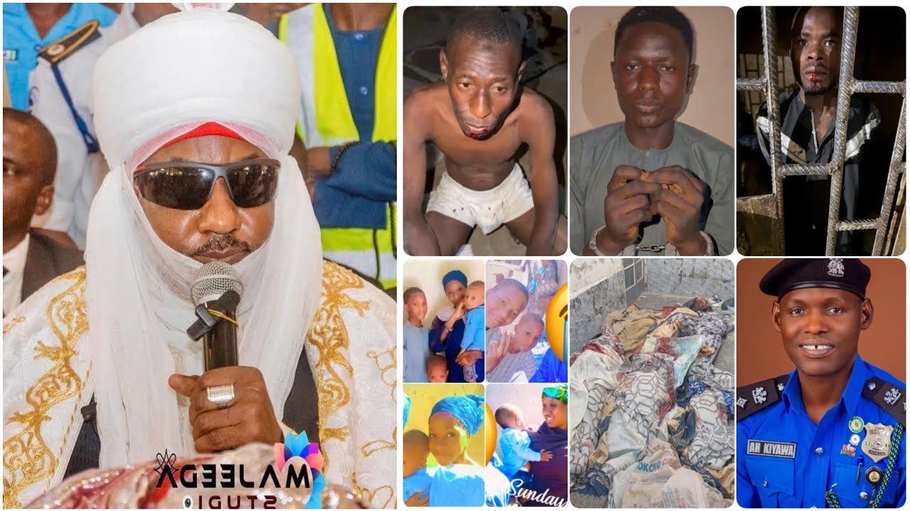 Yanzu_Yanzu: Saurari Jawabin Sarki Sunusi Lamido Gameda K!san Fatima Da Yayan Ta 6 A Dorayi.