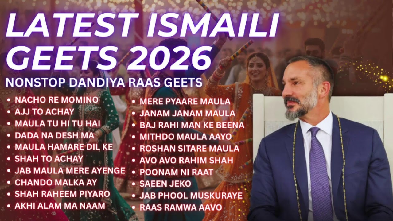 LIVE 🔴 All Latest Ismaili Geets 2026 | Dandiya Raas Special | Non-Stop Devotional Beats