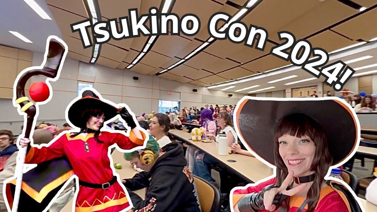 Tsukino Con 2024 Vlog | Anime Panels, Artist Alley, Cosplayers and more!