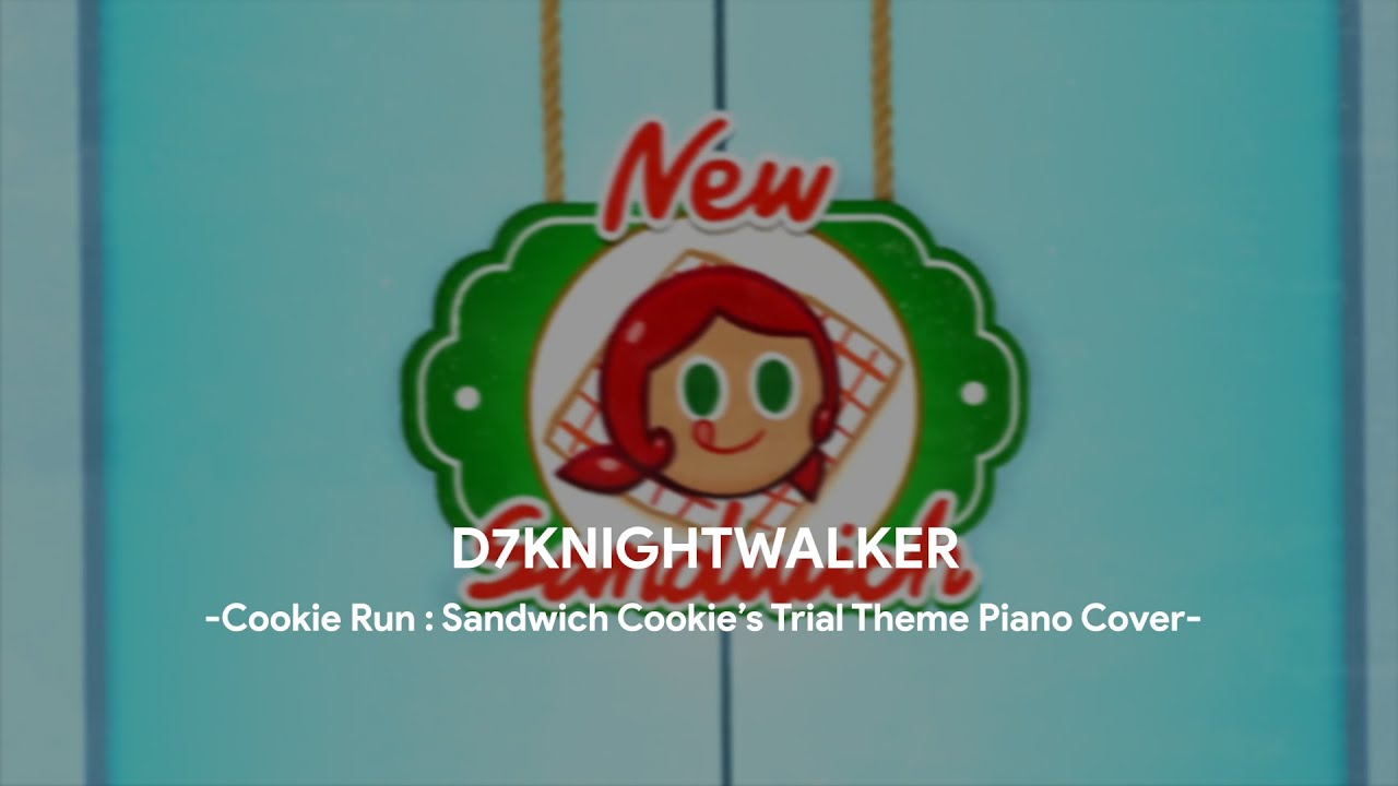 Cookie Run : Ovenbreak - Sandwich Cookie's Trial | Land 9-5 Theme (Piano Cover)