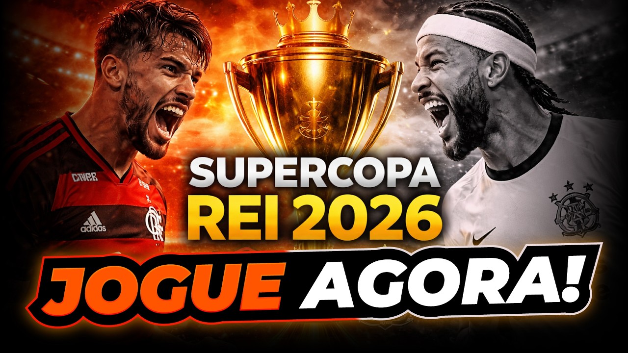 PES 2017 CLÁSSICO ATUALIZADO 😱 Supercopa Rei Flamengo x Corinthians