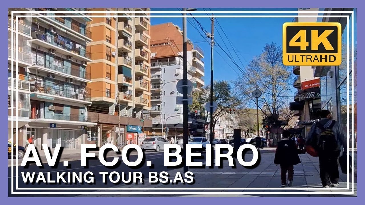 (HD) Walking Tour Bs.As. - Av. Francisco Beiró, Villa Devoto