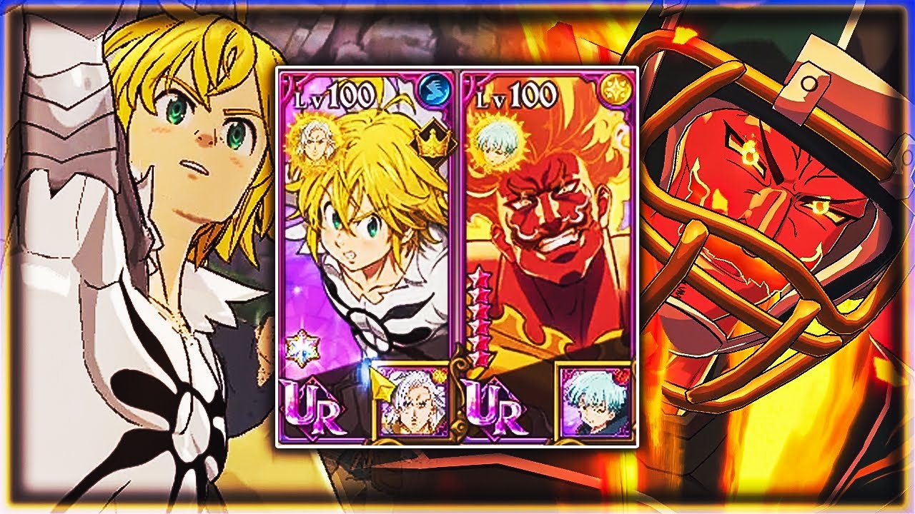 DASTARDLY DUO! DEMON KING MELIODAS AND LIGHT ULTIMATE ESCANOR SHOWCASE! | 7DS: Grand Cross