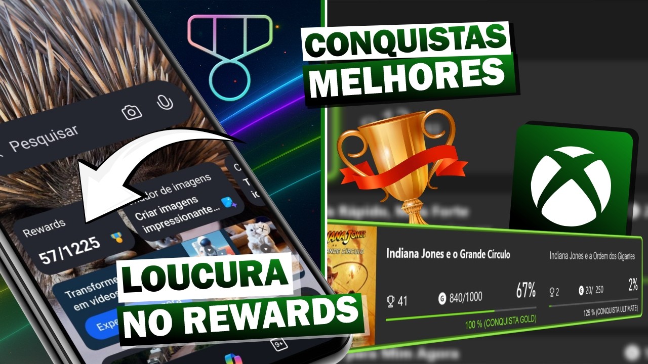 Rewards DOIDÃO e FINALMENTE Novo Sistema de CONQUISTAS do XBOX Tá CHEGANDO!?