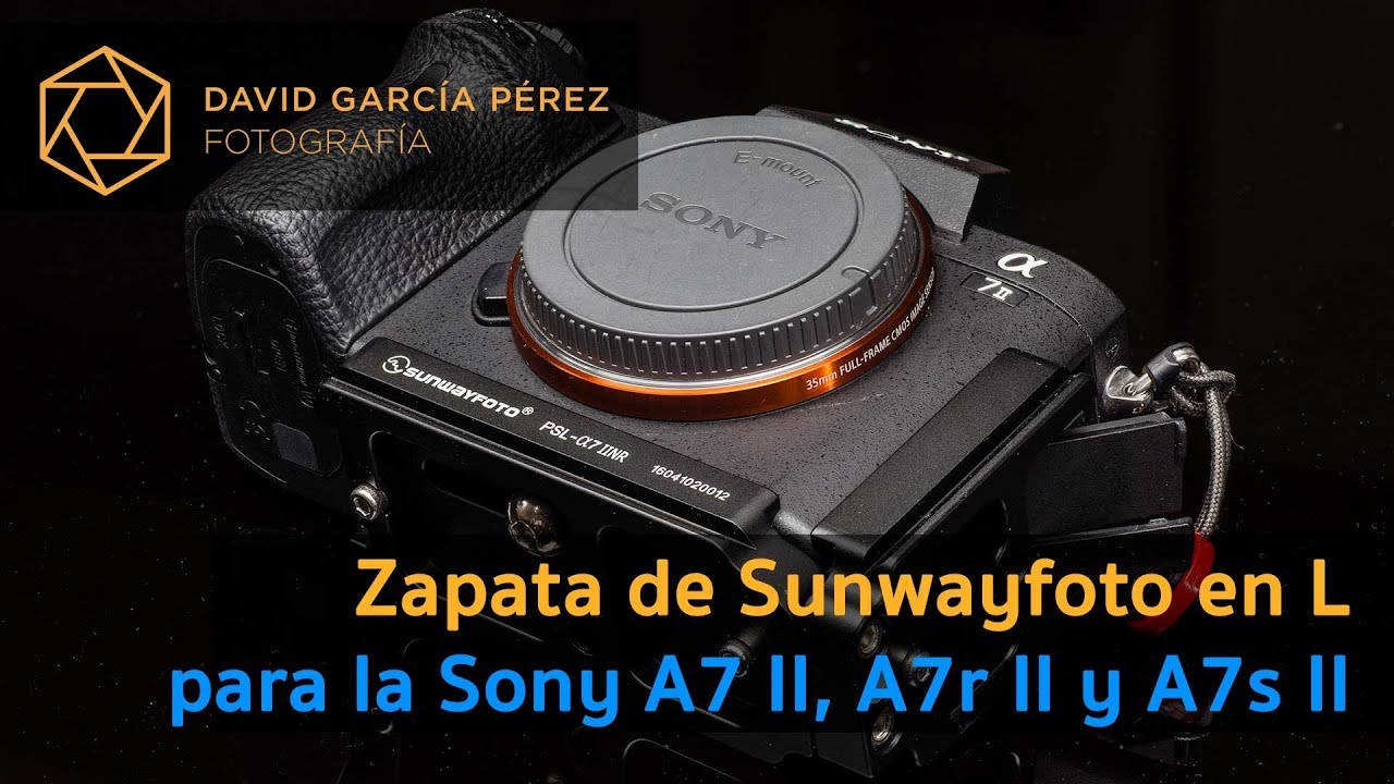 Zapata de Sunwayfoto en L para la Sony A7 II, A7r II y A7s II