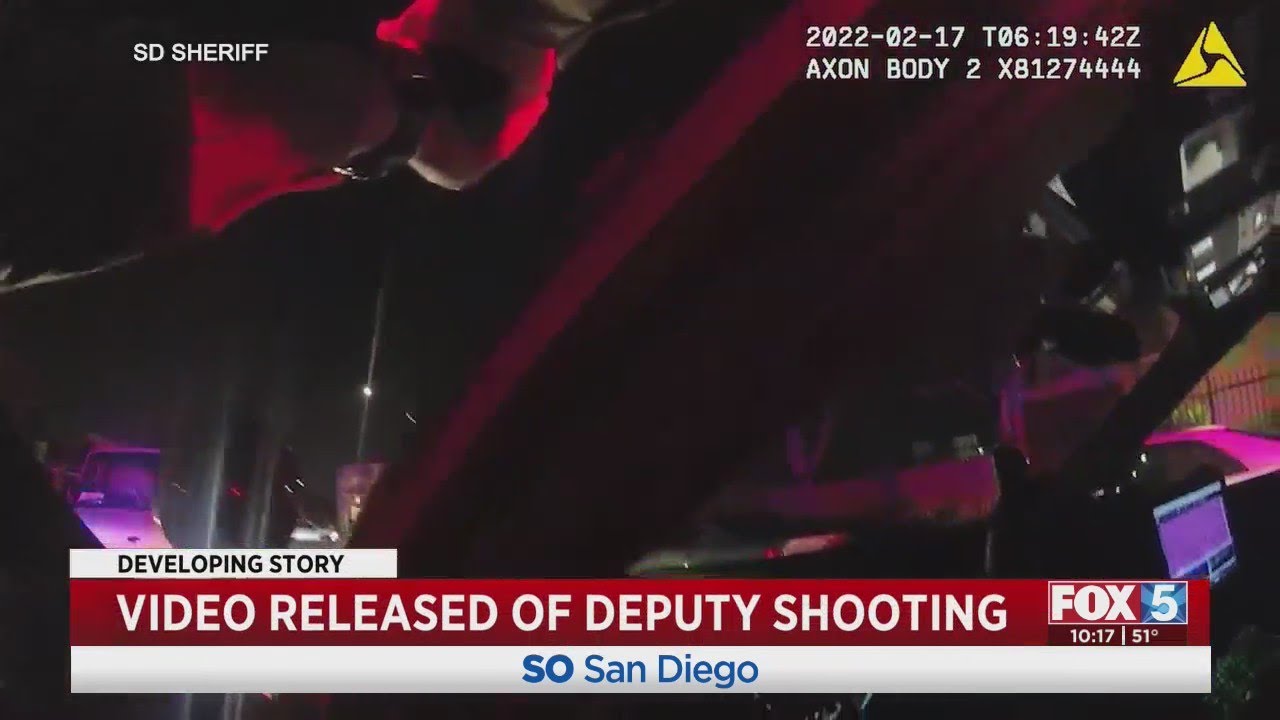 Heated Bodycam Video Shows Deputies Open Fire On Armed Suspect On East County Street