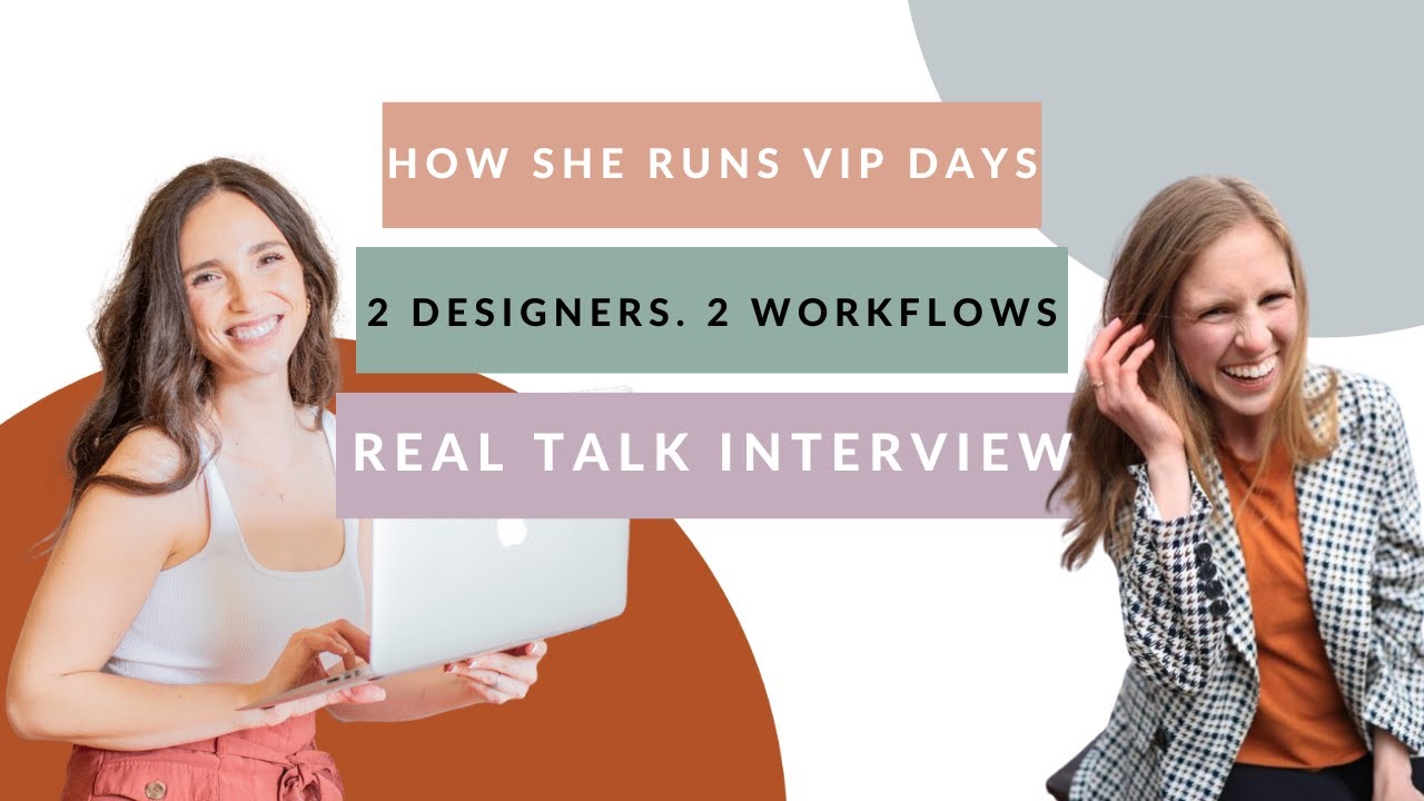 She Changed How I Think About VIP Days: 2 Designers, 2 Workflows (Honest Interview)