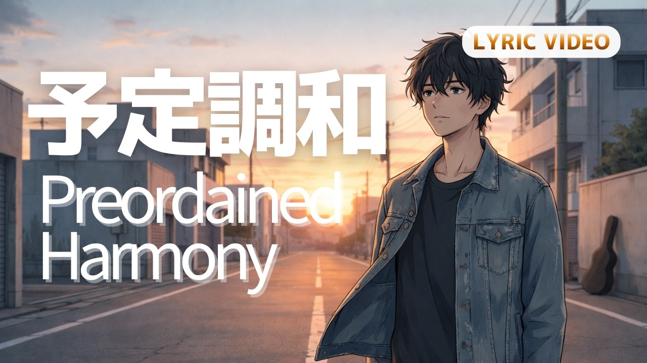 予定調和 / Predictable Harmony【Lyric Video】