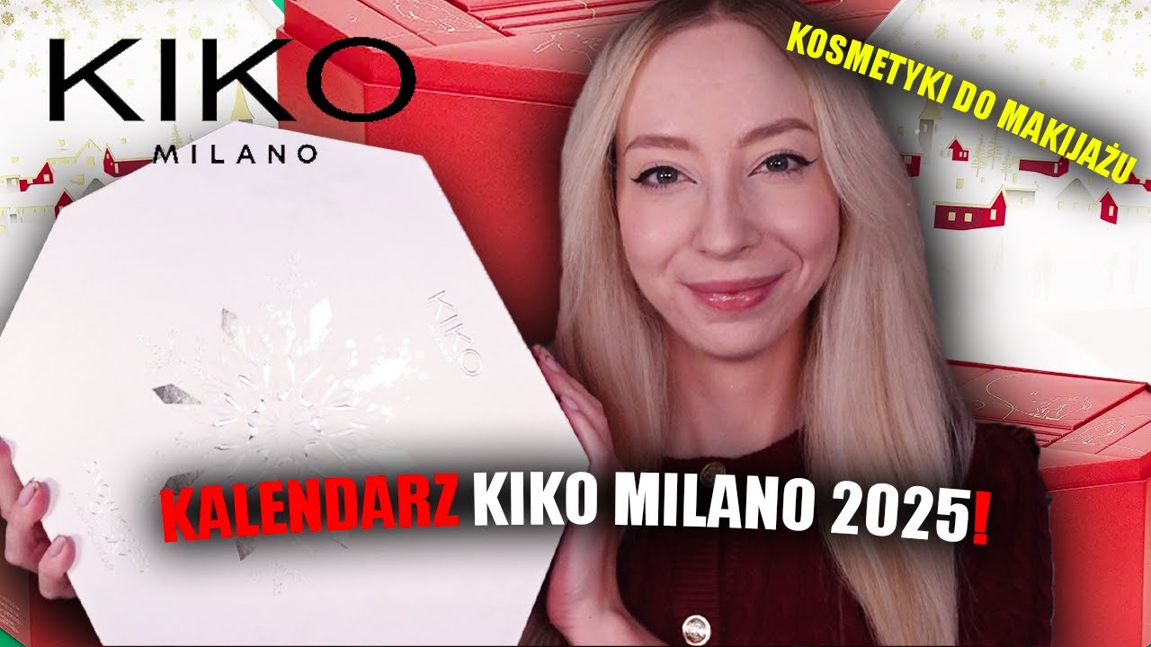 KALENDARZ ADWENTOWY KIKO MILANO 2025 | UNBOXING | SWATCHE | CENY
