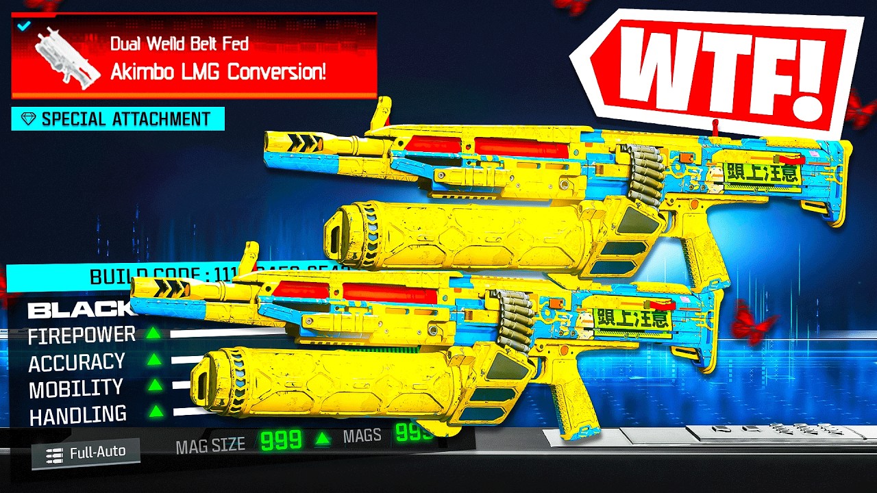 *NEW* AKIMBO LMG XM325 TITAN WIELD is CRAZY in BO7 UPDATE 💥 (Best XM325 Class Loadout Black Ops 7)