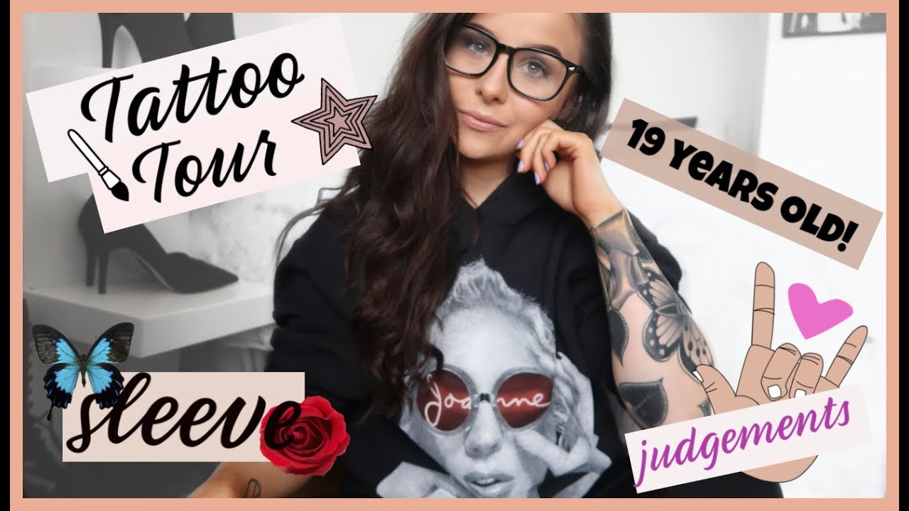Sleeves, Judgements and Choosing your Artist l Tattoo tour 19 years old