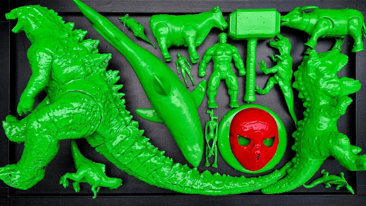 Dinosaurus Jurassic World Dominion:T-Rex/Brachiosaurus/Skibidi/Kingkong/Spiderman/Mosasaurus