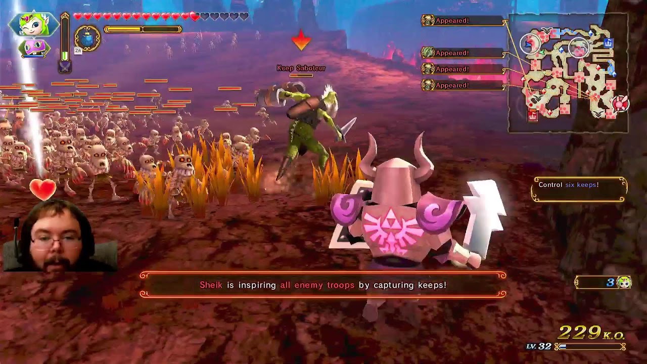 relaxin with some hyrule warriors