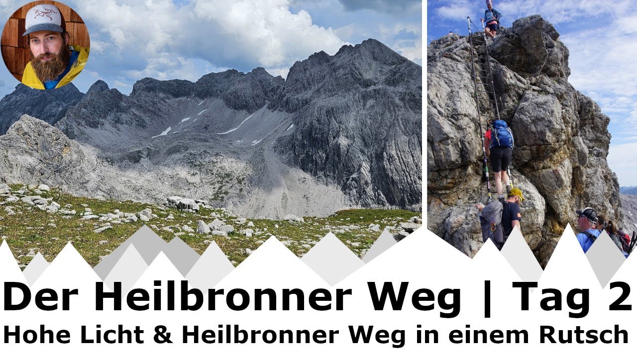 Der Heilbronner Weg | Der anspruchsvollste Höhenweg der Allgäuer Alpen | Tag 2/2 |  T4