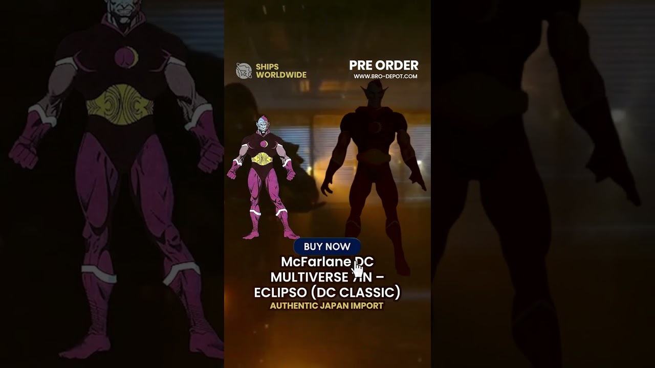 McFarlane DC MULTIVERSE 7IN – ECLIPSO (DC CLASSIC)