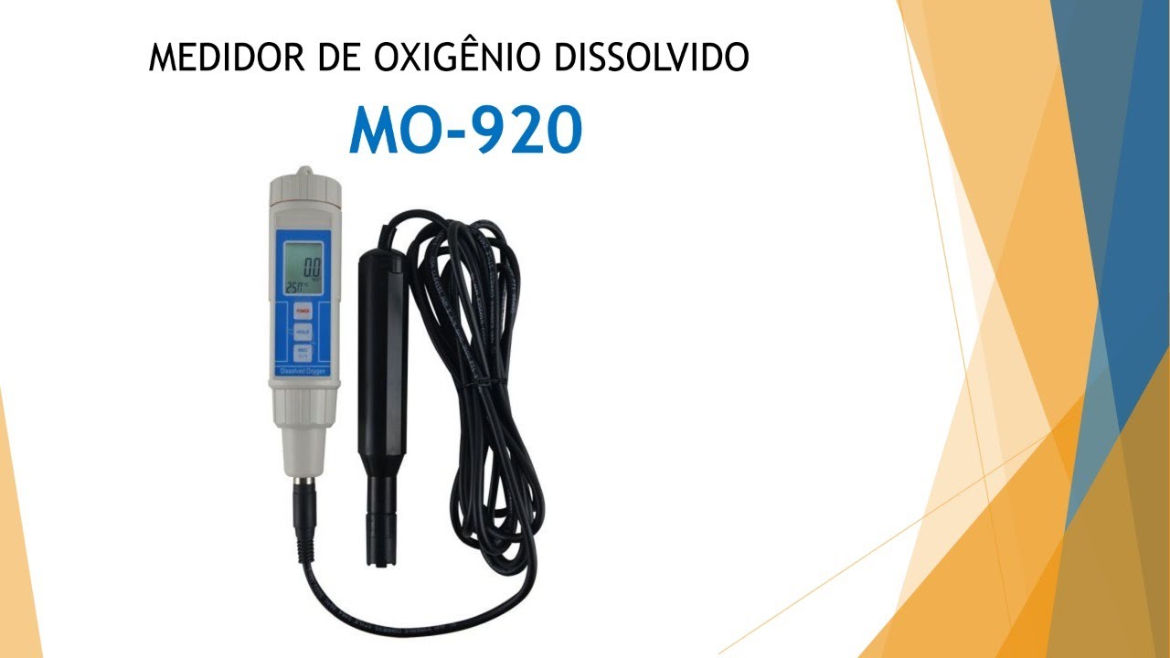 Medidor de Oxigênio Dissolvido MO-920 da INSTRUTHERM (Piscicultura, Aquarismo, Laboratório)