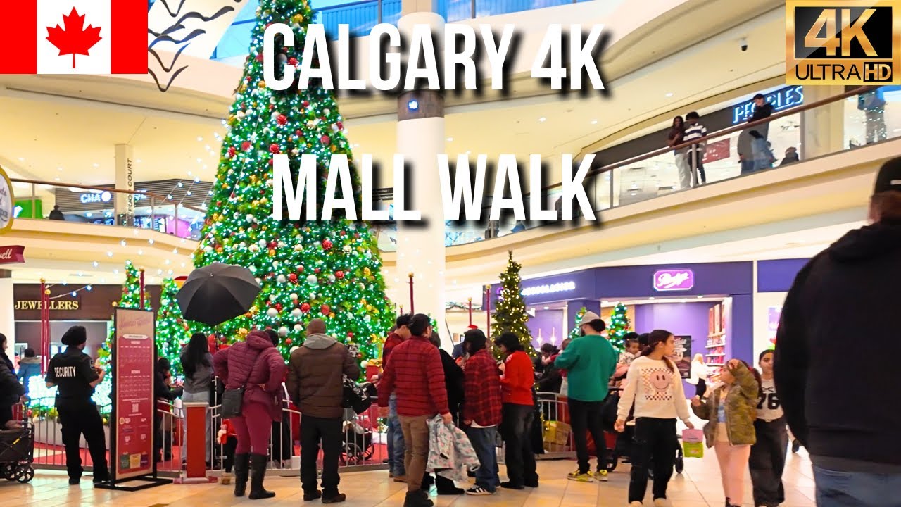 Exploring Sunridge Mall Calgary, Alberta 🇨🇦 4K Mall Walk