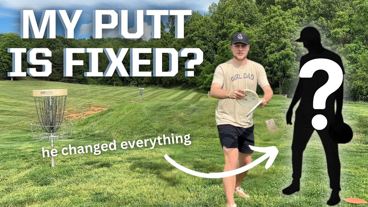 I Got A Professional Disc Golf Putting Lesson and it Fixed Me! (I hope)