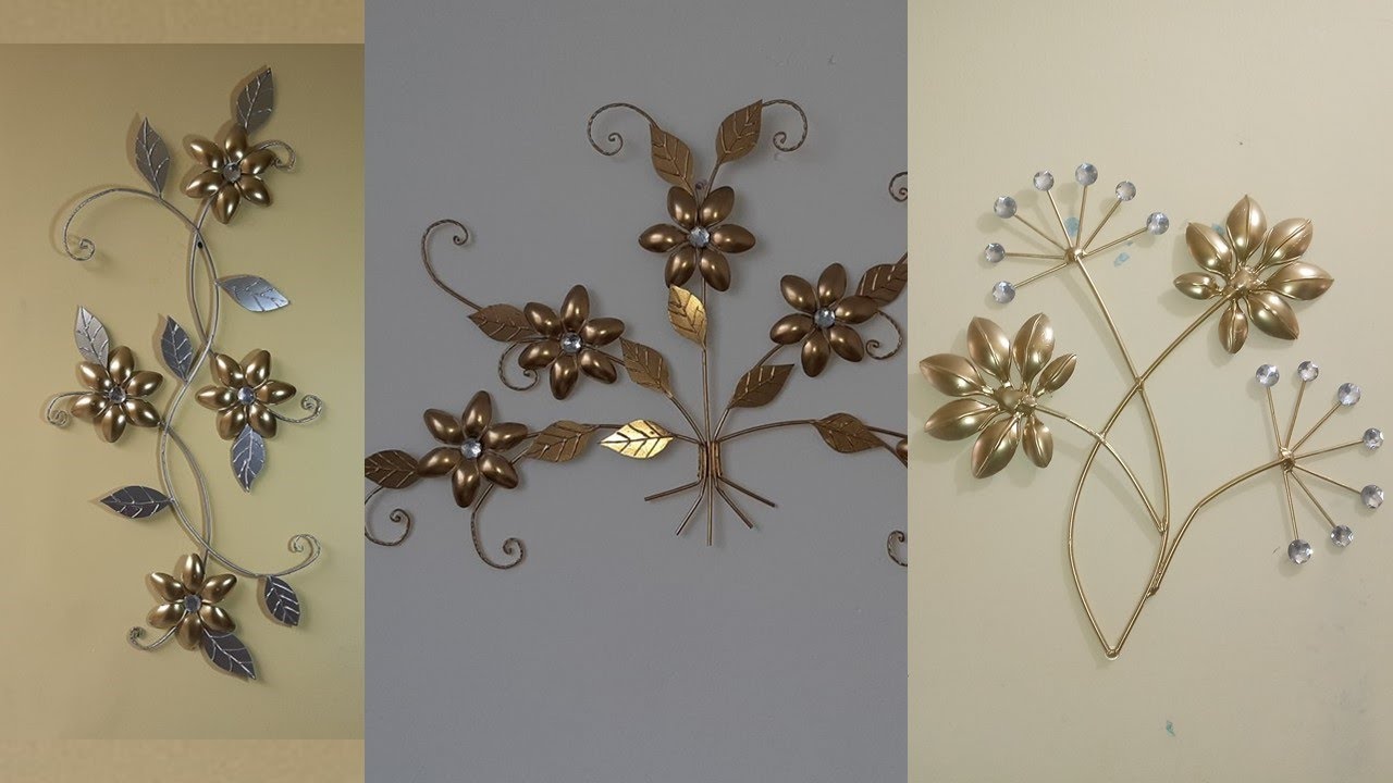 Crea 3 hermosos adornos con cucharas plásticas - Create 3 beautiful decorations with plastic spoons
