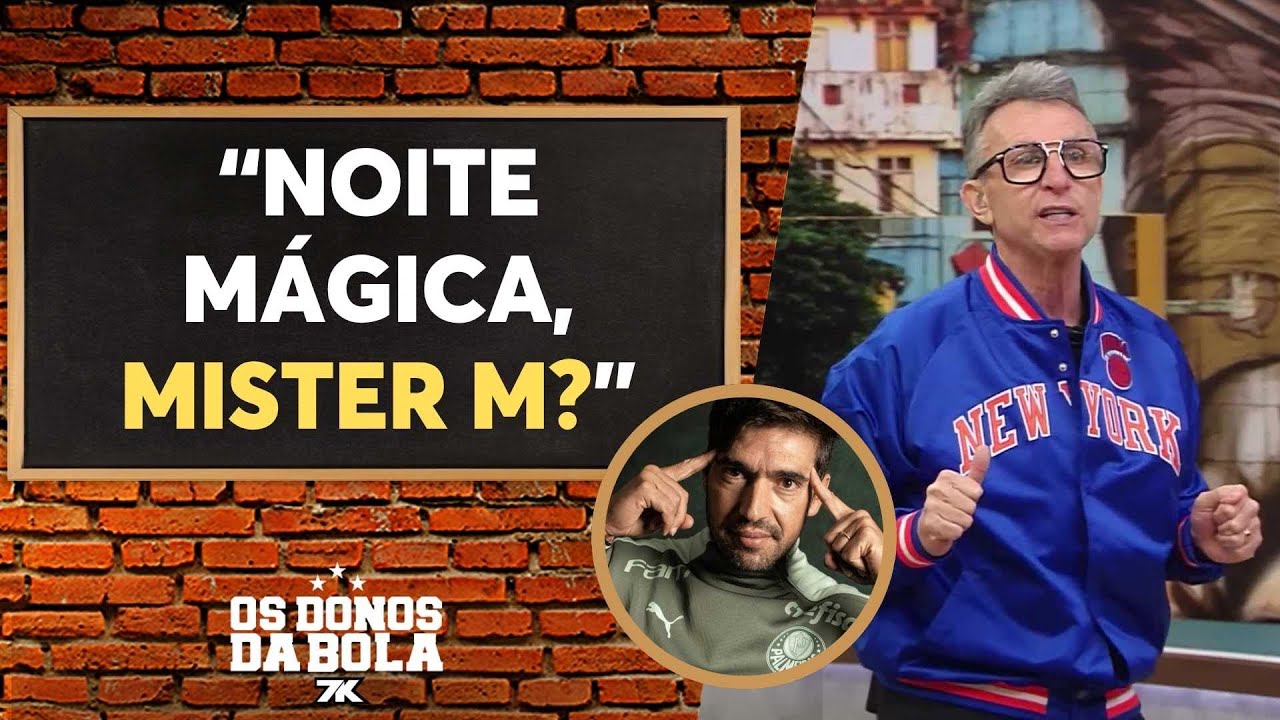 Craque Neto ironiza esperança por ‘noite mágica do Palmeiras’: ‘Mister M? Uri Geller?’