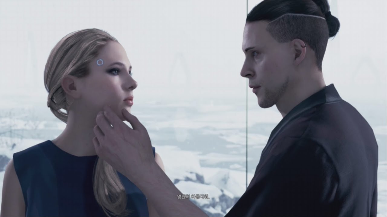 [4K60FPS] Human VS Android. Detroit Become Human Highlight. RTX 4090 Max Graphics Settings.