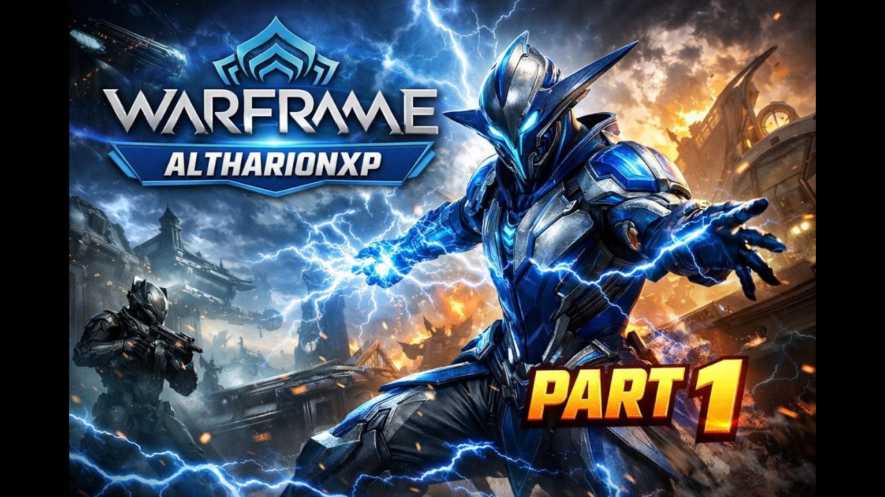 BECOMING A SPACE NINJA! ⚔️ | Warframe Gameplay Part 1(AltharionXP)