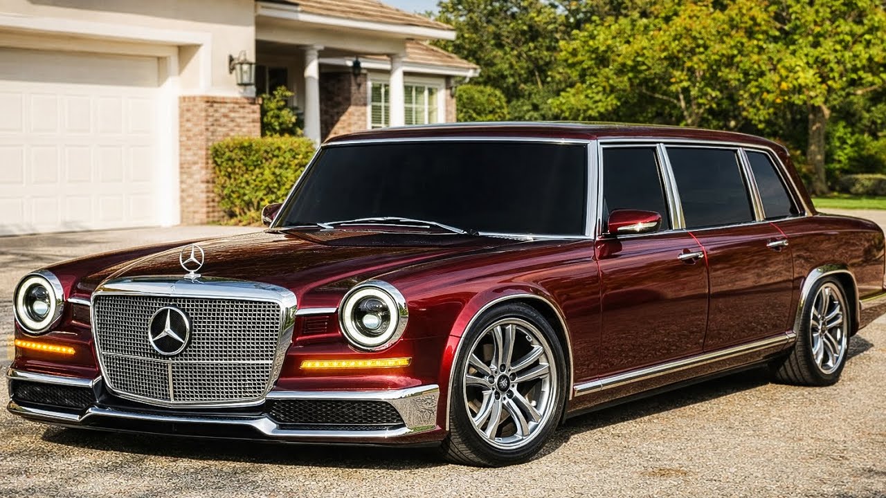 Новый Mercedes 600 2027 года уже здесь! Серьезный конкурент Rolls-Royce Phantom.