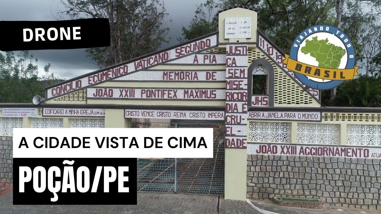 Poção/PE - Drone - Viajando Todo o Brasil