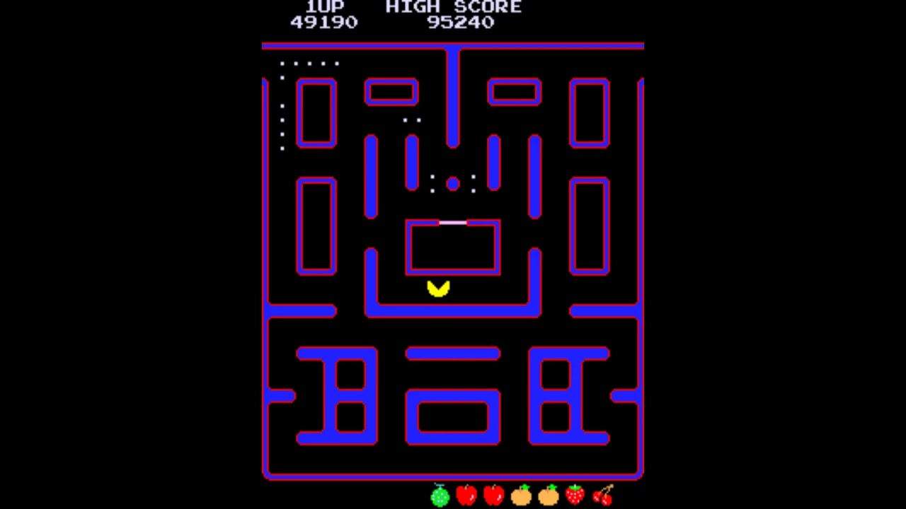 good morning with super abc pac-man