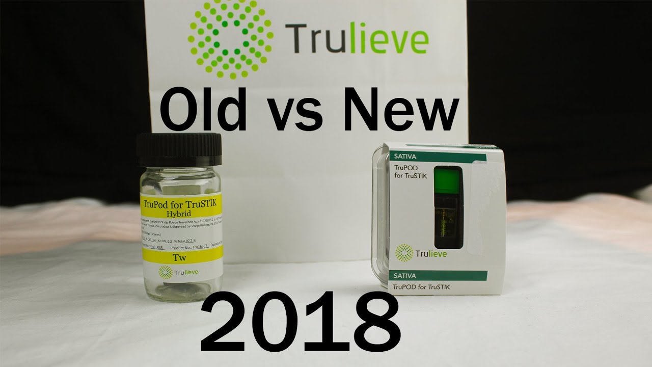 Trulieve TruPod Old vs New Design 2018