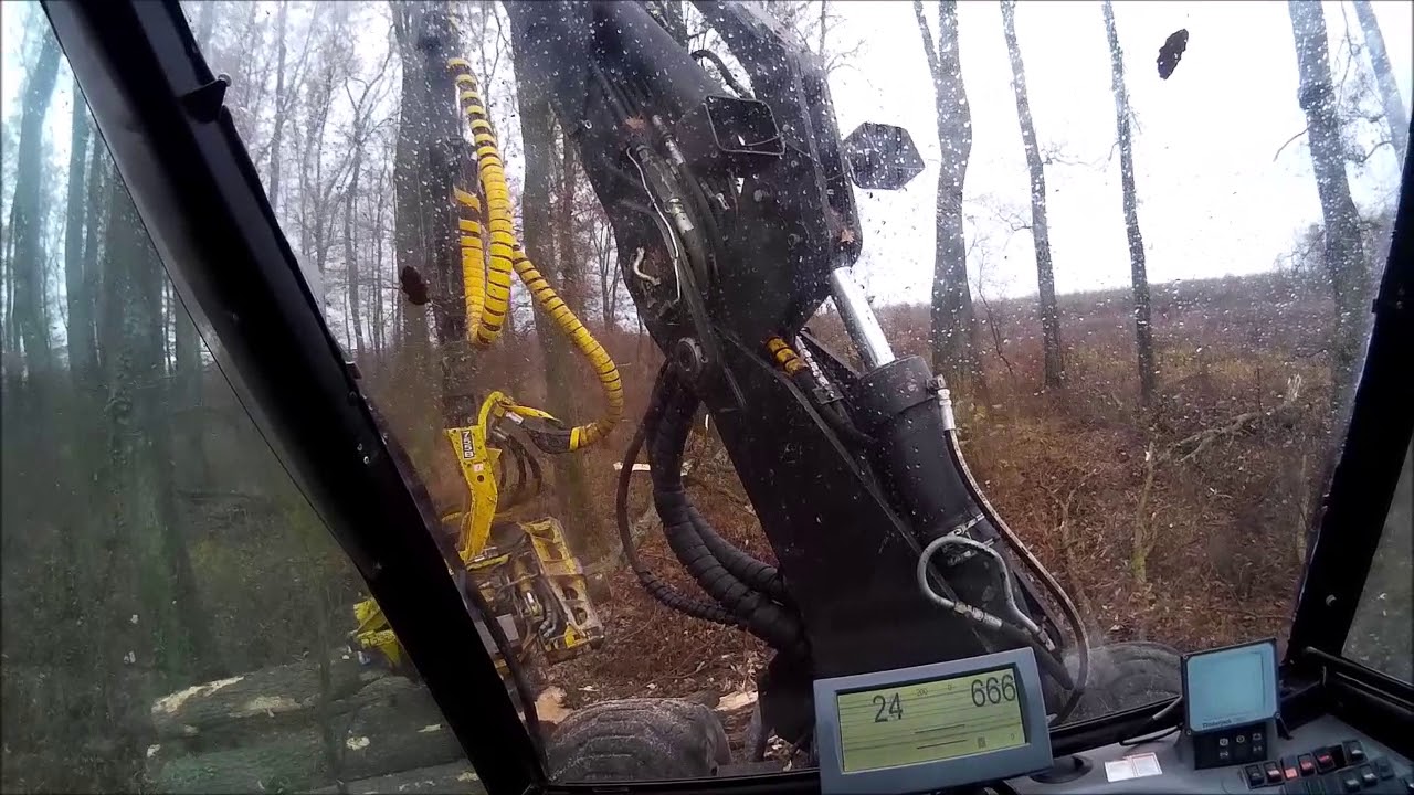 Timberjack 1270B Harvester. hardwood. h755b
