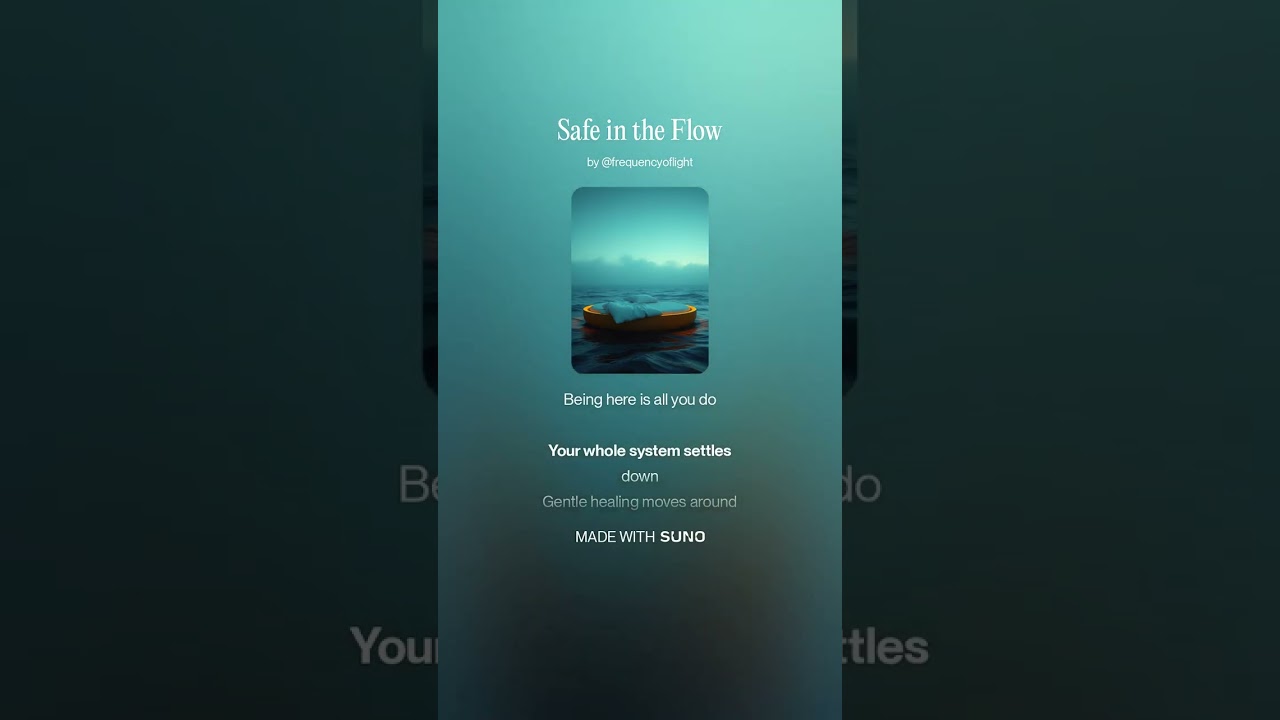 Safe in the Flow | Sleep Meditation for Deep Rest & Inner Peace