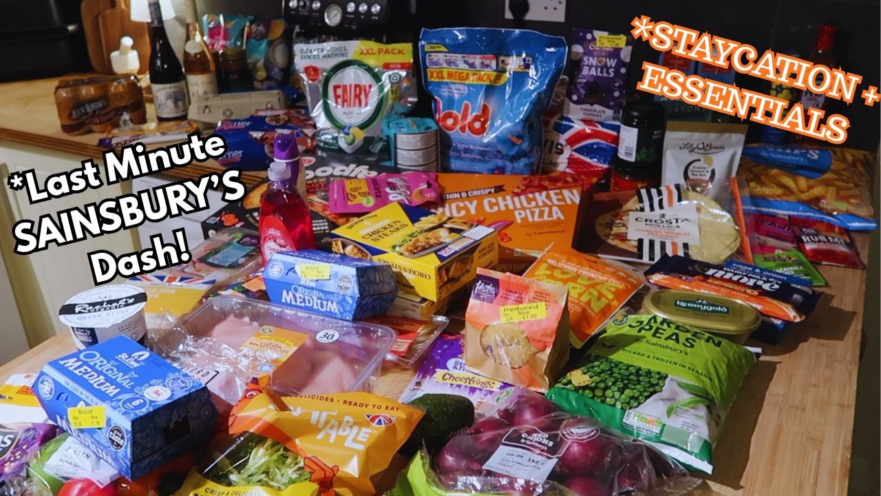НЕ ЕЖЕНЕДЕЛЬНЫЙ МАГАЗИН... Быстрая покупка Sainsbury's после гриппа!