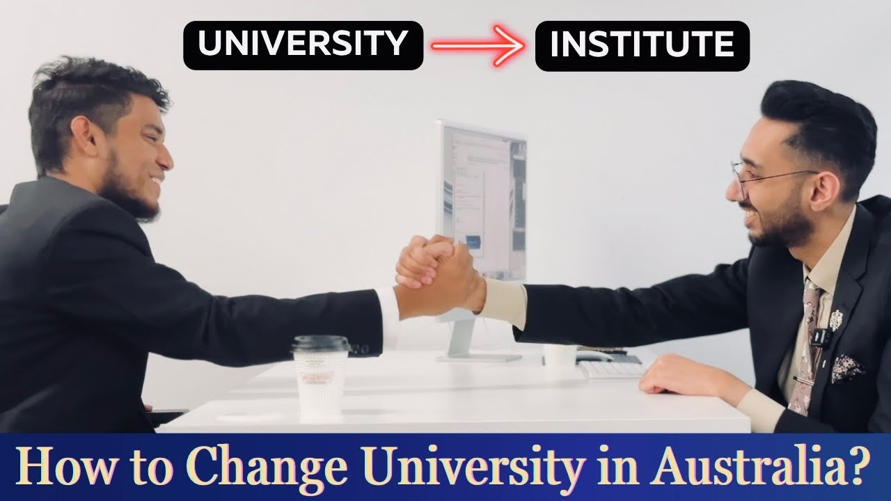 How to change University to Institute or College in Australia 🇦🇺 || Step-By-Step || Q&A Podcast