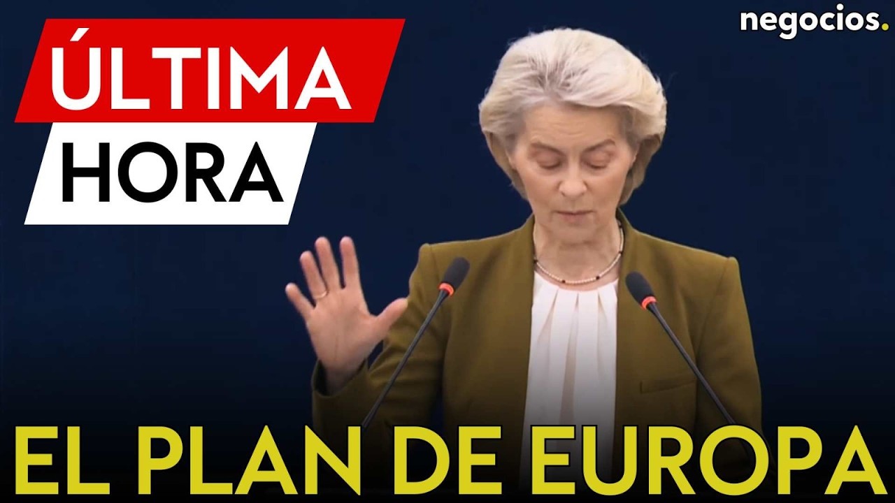 ÚLTIMA HORA | Von der Leyen patalea contra EEUU: este es su plan para frenar el desastre de Europa