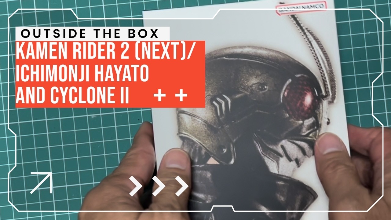 SHF Kamen Rider 2 (Next) and Cyclone II unboxing