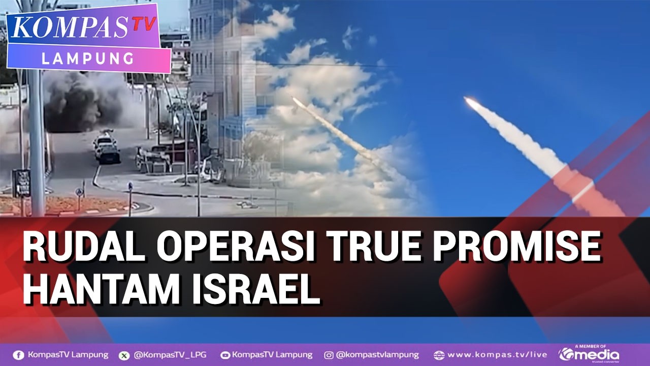 Rudal Operasi True Promise Hantam Israel, Sirine Meraung di Tel Aviv