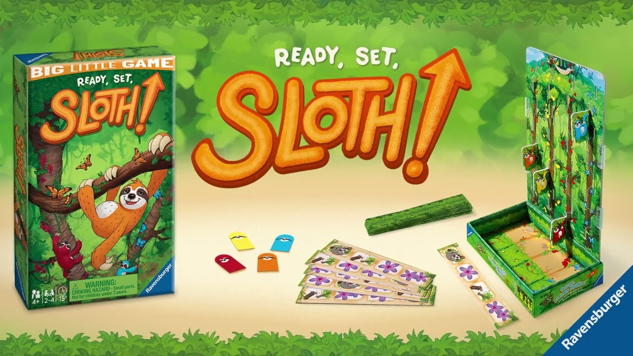 Ready, Set, Sloth! A Big Little Game: How to Play Video