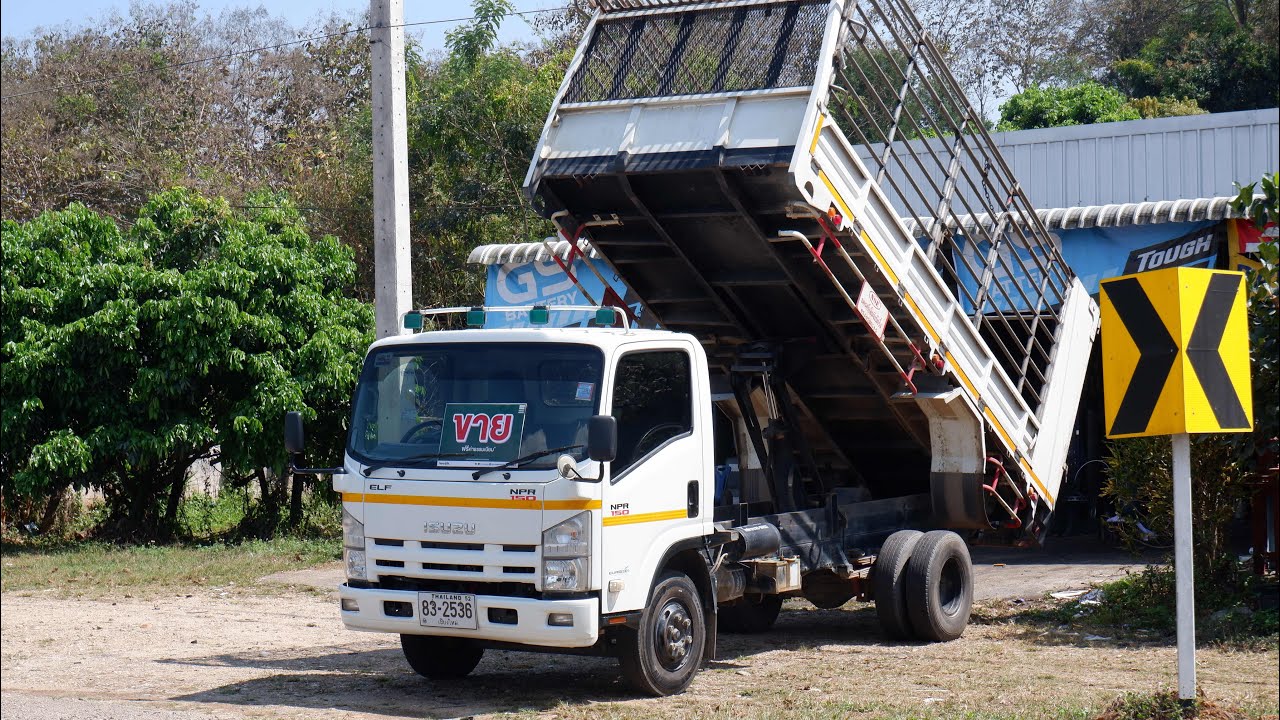 ขาย ISUZU NPR150 ปี57 ดั๊มเกษตร ยาว 5 เมตร รถอยู่เชียงใหม่ 0819607463 