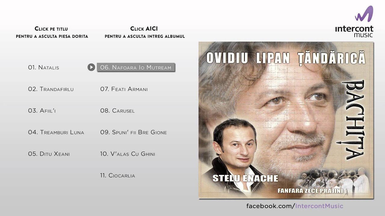Ovidiu Lipan Tandarica - Nafoara Io Mutream (06/11) [Bachita]