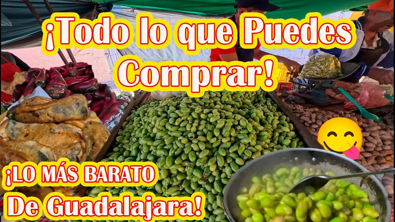 ¿Qué encontramos en tianguis la Mochitiltic 😱 | de Guadalajara?