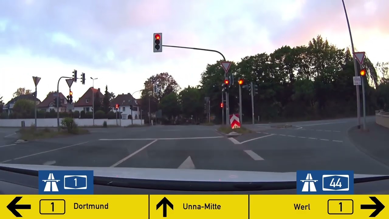 Bundesstraße 233: Iserlohn - Unna - Werne