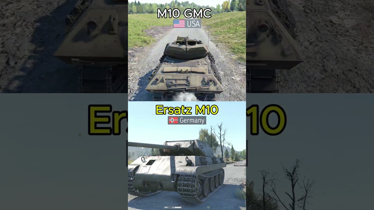 A Panther DISGUISED as an M10 GMC
