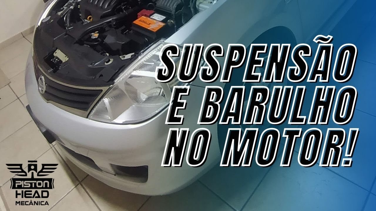 Nissan Tiida com barulho de suspenção e no motor!