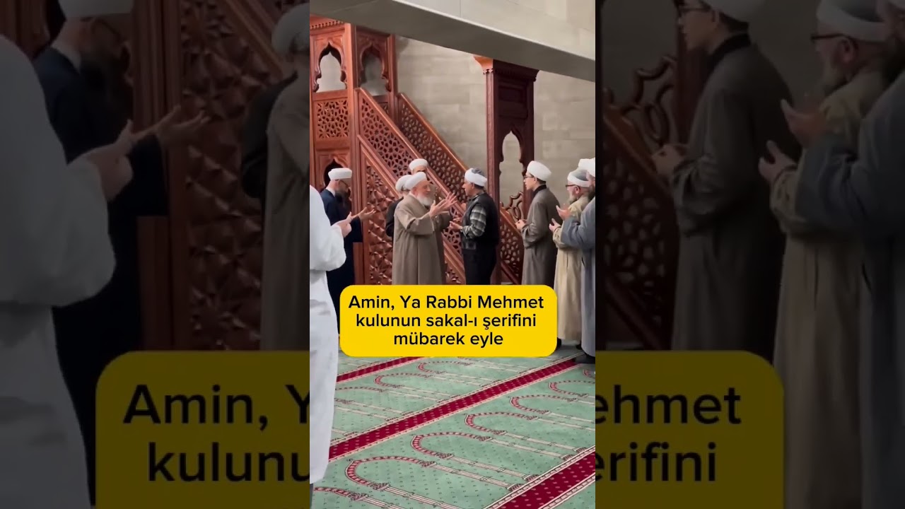 30 saniyede sakal bıraktı ve sakal duasını aldı Ahmed İslamoğlu hocamızdan #ismailağa #sakal #shorts
