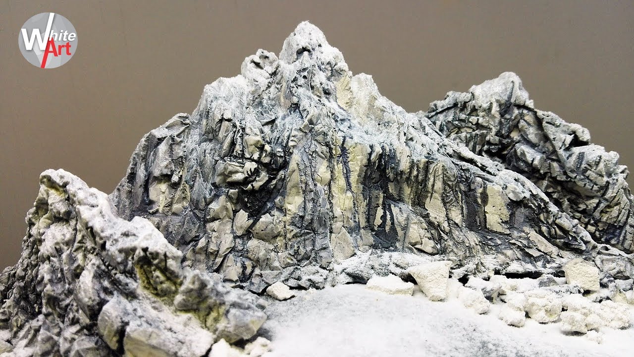 How to make Mountain Diorama